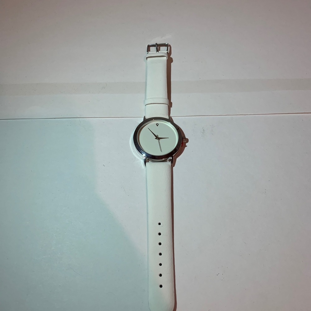White Chrome Watch - Picture 2 of 2